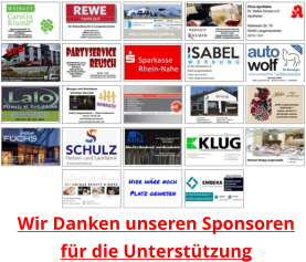 Wir Danken unseren Sponsoren für die Unterstützung